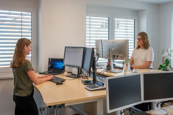 Büroraum in der Steuerkanzlei